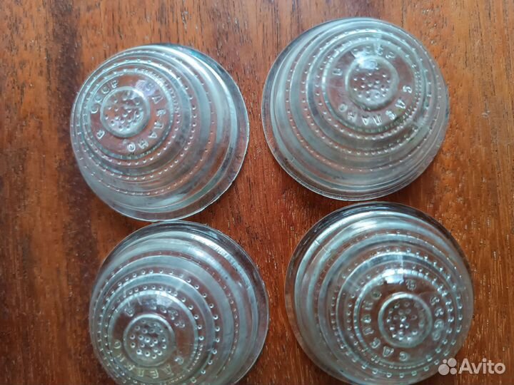 Стекло габаритного фонаря газ-51, 63,69,ЗИЛ-157