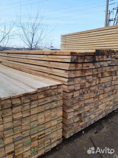 Доска обрезная 25/100/6000