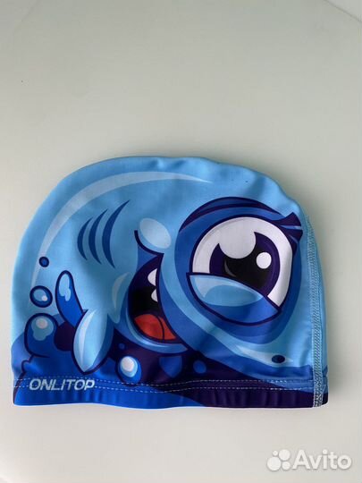 Текстильная шапочка для бассейна 54-58