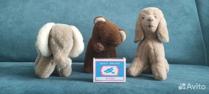 Мини-мягкие игрушки СССР 60 г