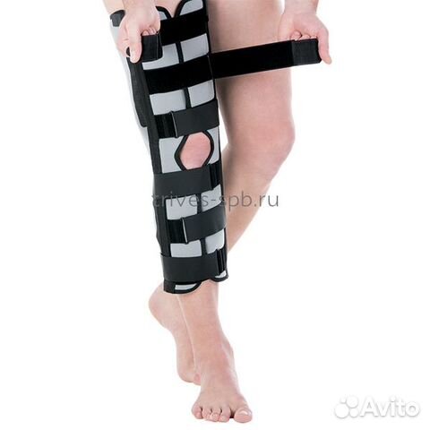 Тутор на коленный сустав для полной фиксации