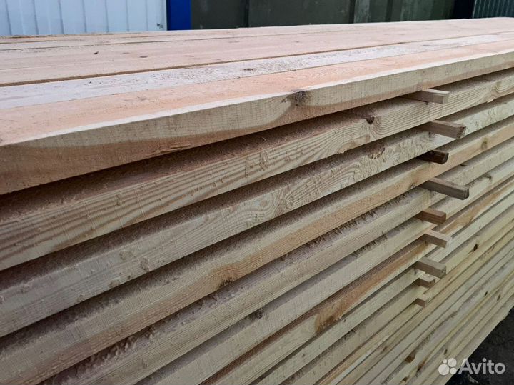 Доска обрезная 1 и 2 сорт
