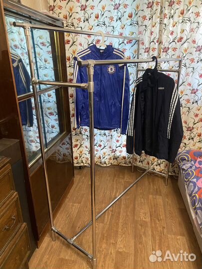 Вешалка напольная, двойная шкаф