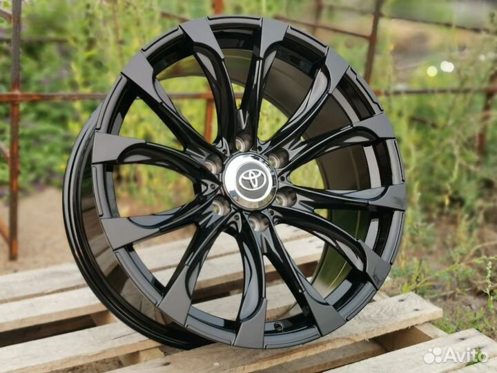 Новые R20 диски на Toyota Prado