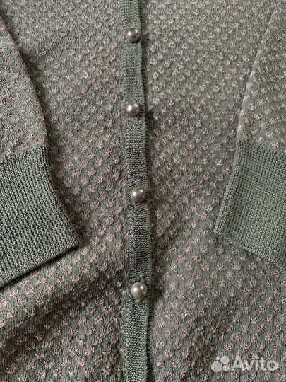 Кардиган короткий тонкий летний нарядный