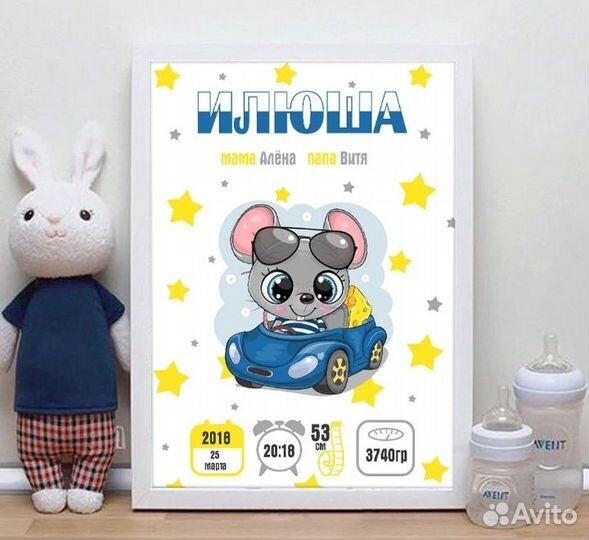 Постеры и метрики с вашим фото