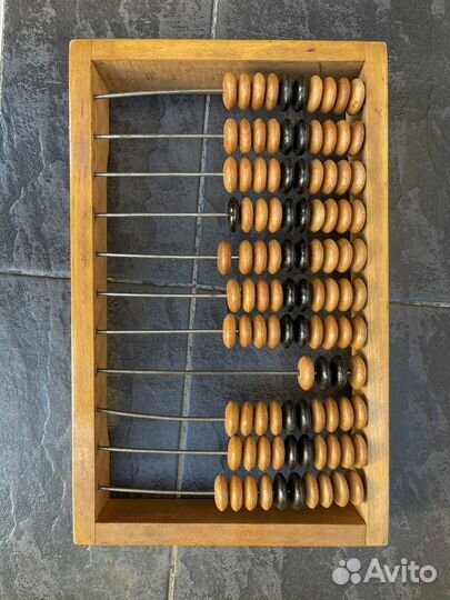 Счеты деревянные