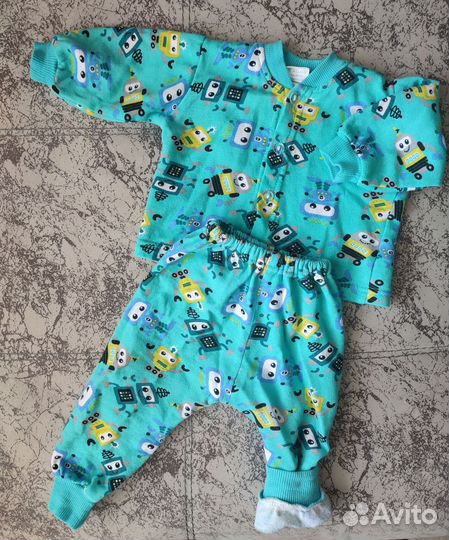 Пижама детская теплая