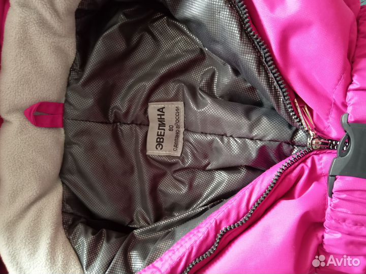 Зимний комбинезон для девочки