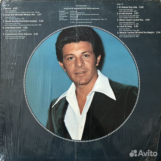 Frankie Avalon EX/EX