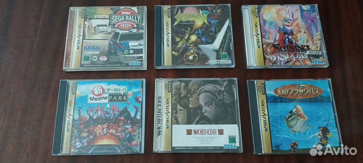 Лицензионные игры для Sega Saturn японский регион
