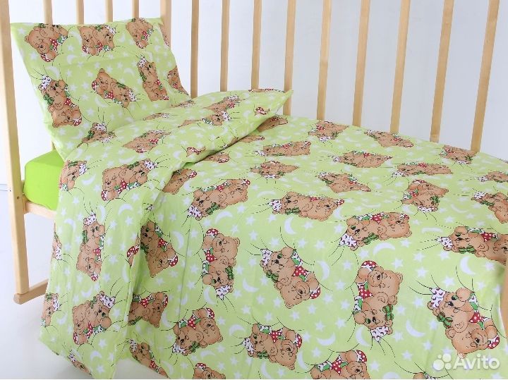 Детское постельное белье в детскую кроватку