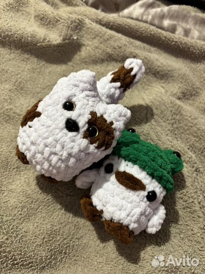 Мягкая игрушка вязанная