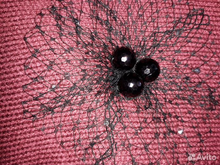 Шапка женская двойная с отворотом новая