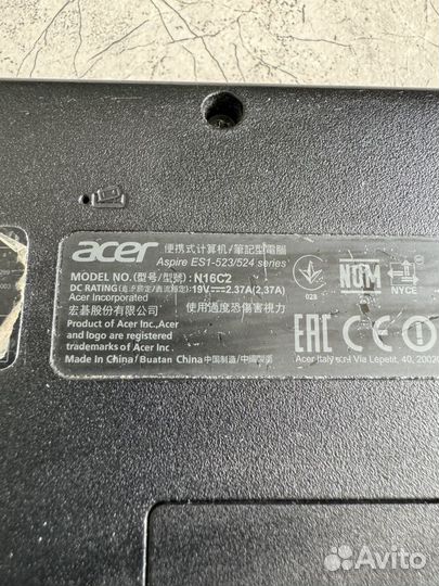 Ноутбук Acer N16C2 15.6