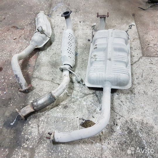 Глушитель в сборе Kia Sorento BL 2006