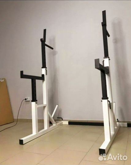 Стойка для штанги с подстраховкой