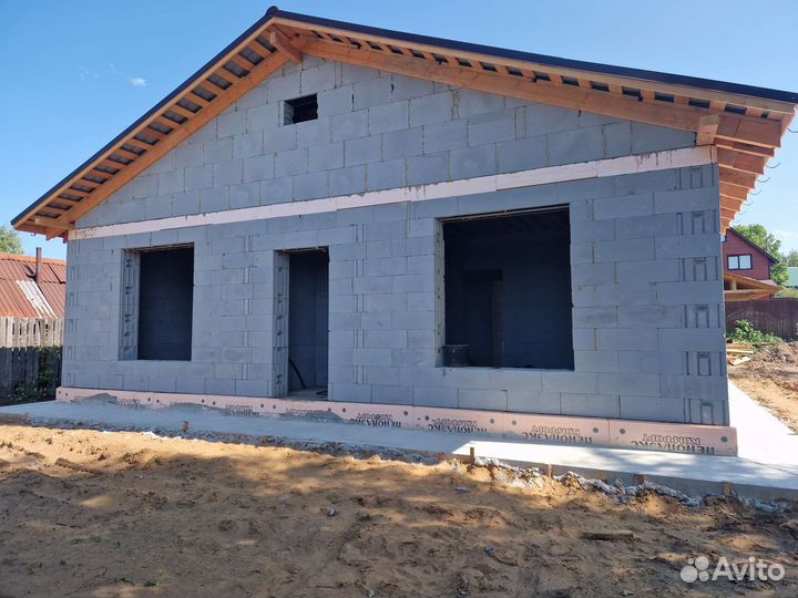 Строительство под ключ и ремонт жилых домов