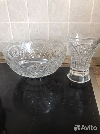 Ваза для фруктов и ваза для конфет Германия