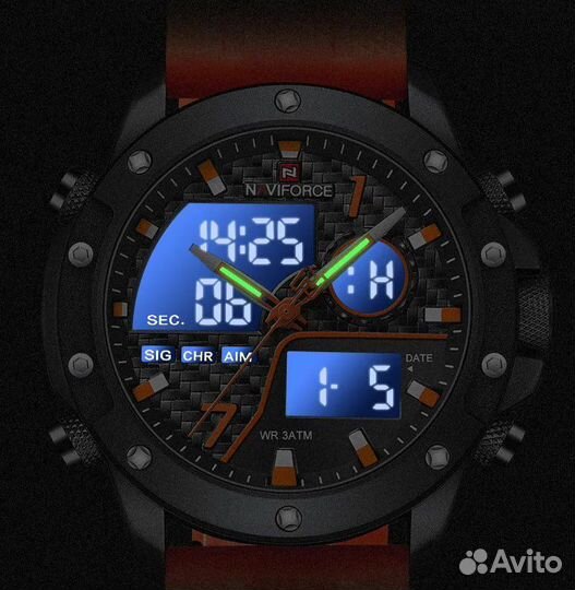 Мужские Часы в Спортивном Стиле