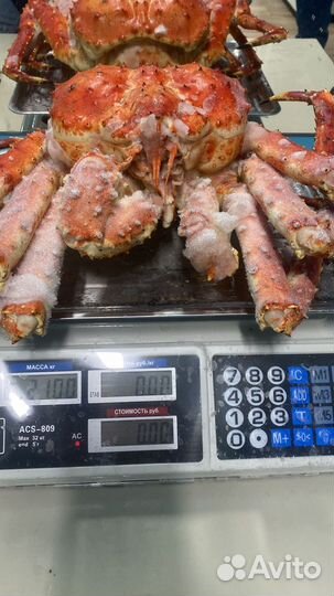 Краб камчатский подарочный