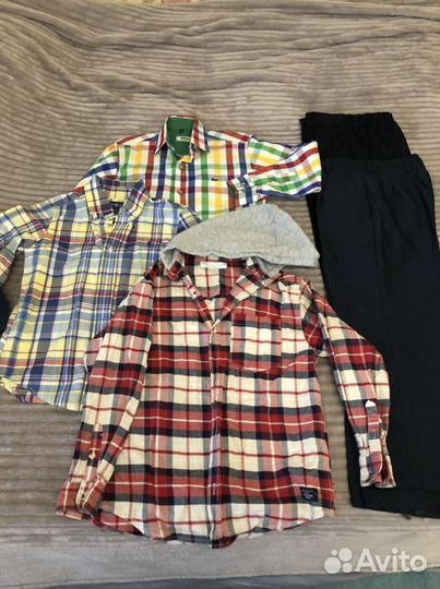 Пакетом Рубашки и брюки на 122-128