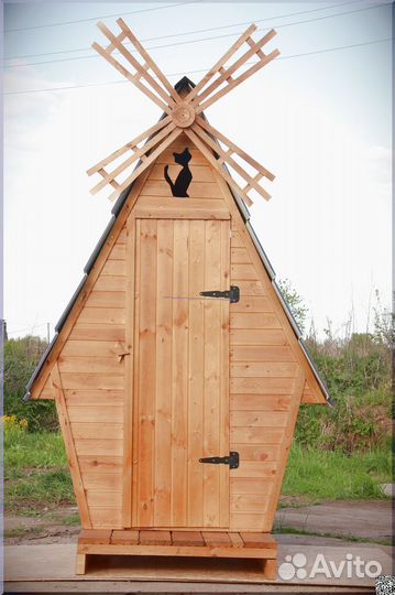 Дачный туалет с установкой TOP224