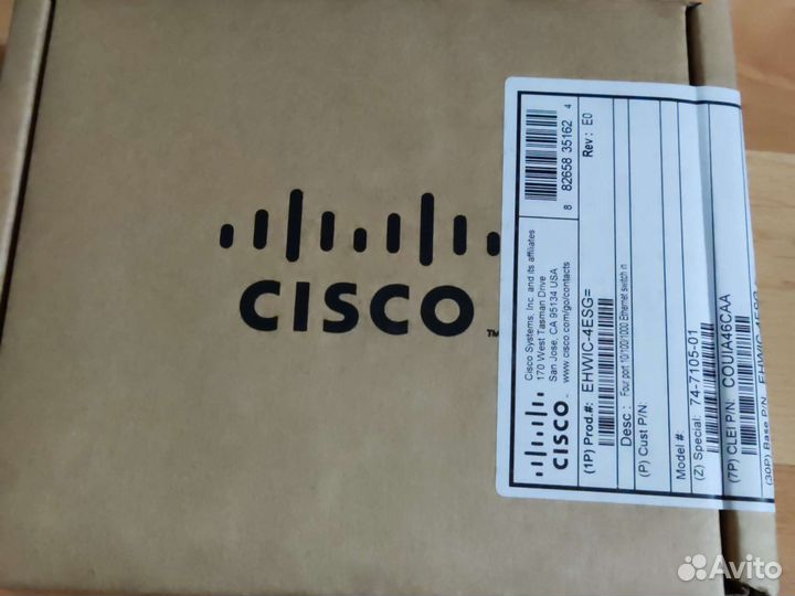 Cisco модуль 4ESG