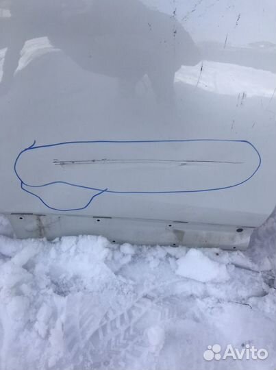 Дверь задняя правая toyota rav 4 CA40