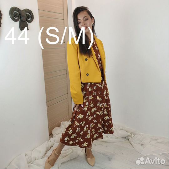 Платье миди с укороченным пиджаком FM 44 (S/M)