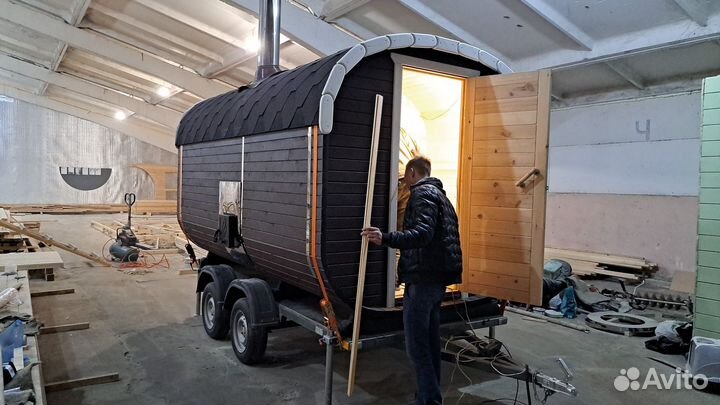 Баня на колесах аренда