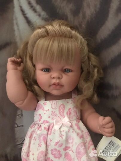 Кукла Испания пахнет ванилькой полный винил 50см