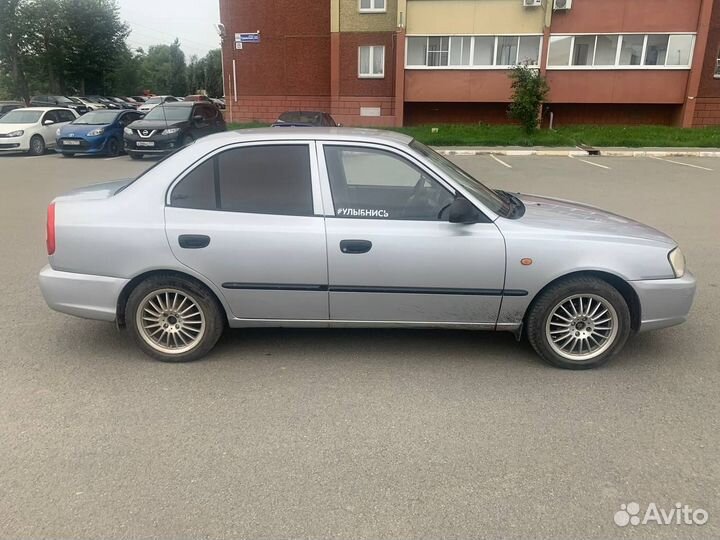 Hyundai Accent 1.5 МТ, 2004, 300 000 км