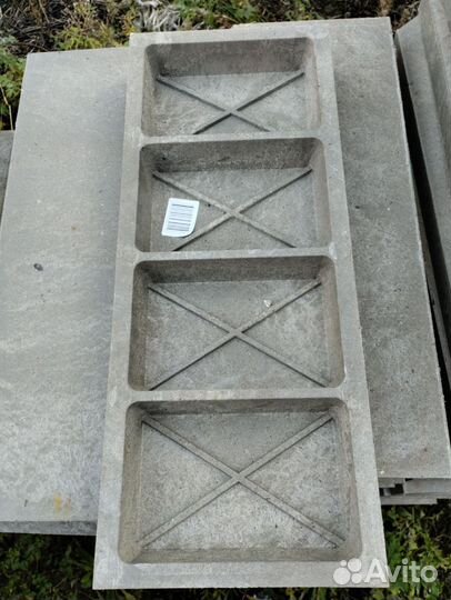 Бордюр, поребрик тратуарный полимерно-песчаный