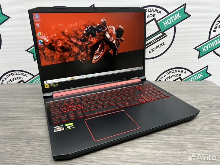 Игровой acer Nitro Ryzen5 16Gb DDR4 GTX1650 SSD256