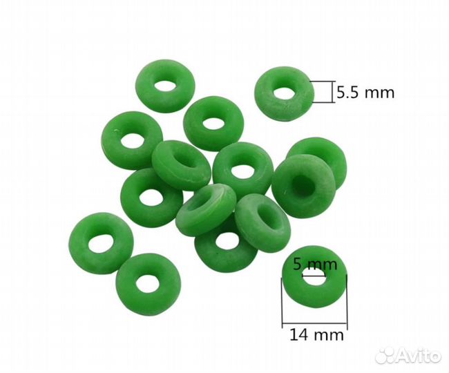 Резиновые кольца для кастрации (50/100/200 шт.)