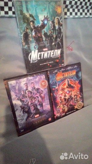 Мстители на DVD