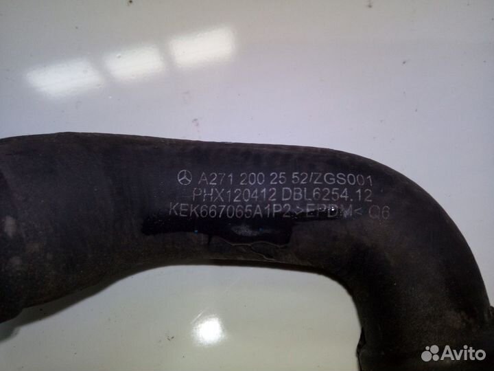 Патрубок Mercedes W207 Coupe-class