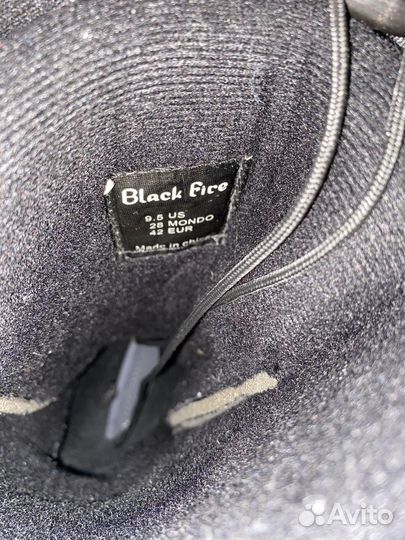 Ботинки для сноуборда 42 black fire