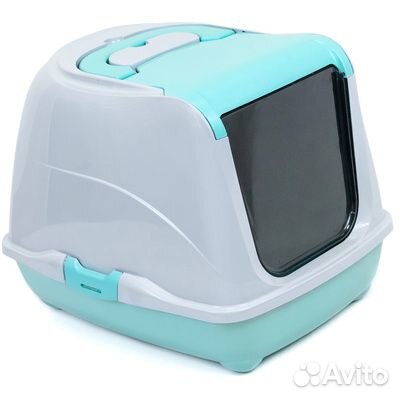 Закрытый туалет для кошек ZooM