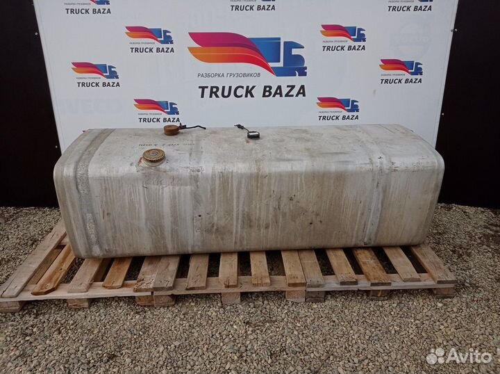 Бак топливный 800л квадрат алюминий 2070x600x740