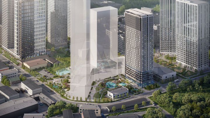 2-к. квартира, 62,1 м², 12/31 эт.