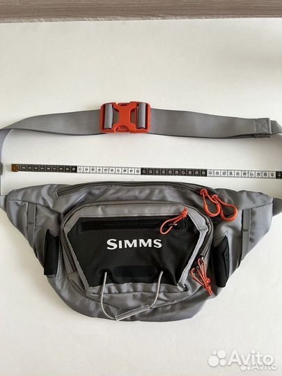 Simms поясная сумка рыбалова