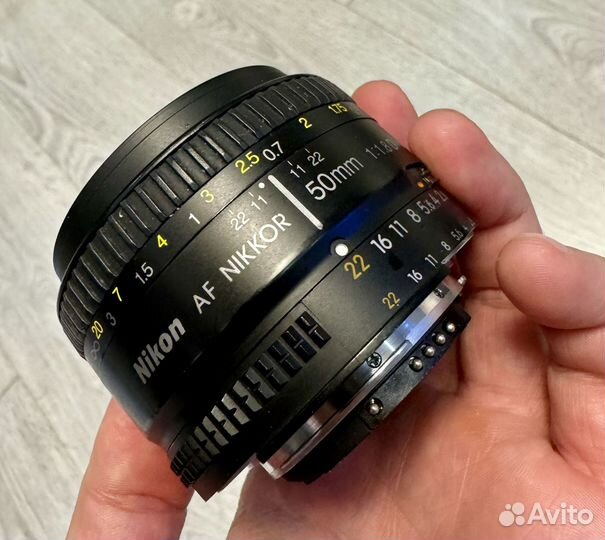 Объектив Nikon 50 mm f/1.8 D AF Nikkor