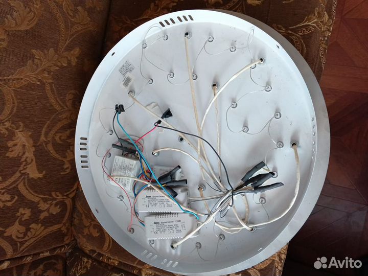 Люстра потолочная светодиодная с пультом бу