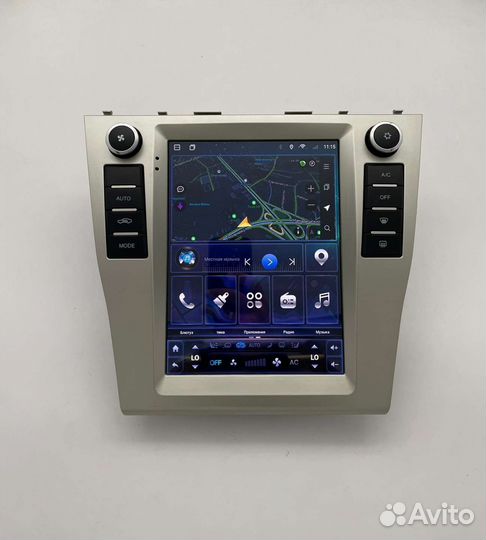 Магнитола Тойота Камри 40 андройд тесла 4G