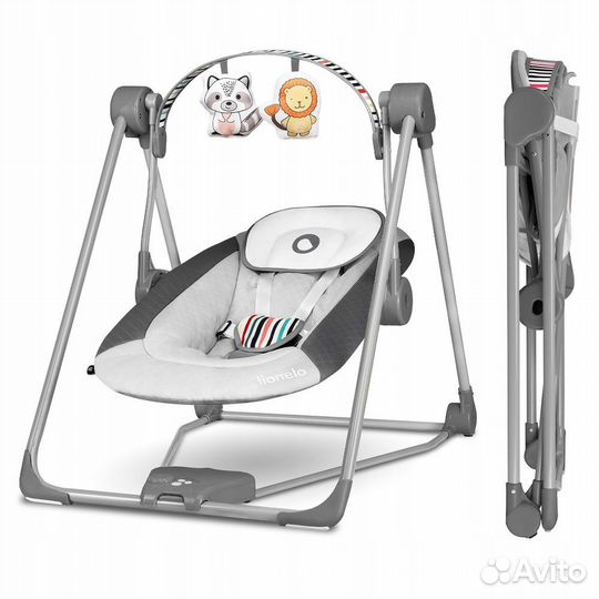 Электрические качели для детей шезлонг