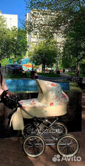 Детские коляски 2 в 1 эко кожа