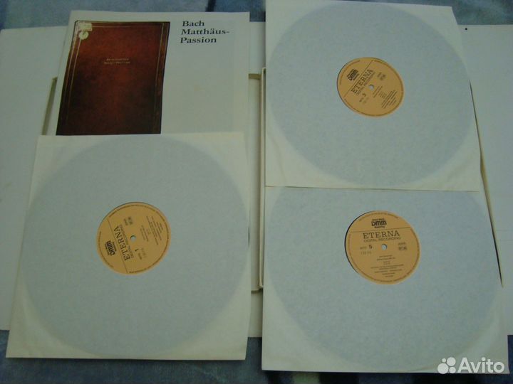 Бах грампластинки