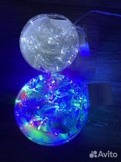 Гирлянда штора